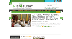 Desktop Screenshot of njspotlight.com